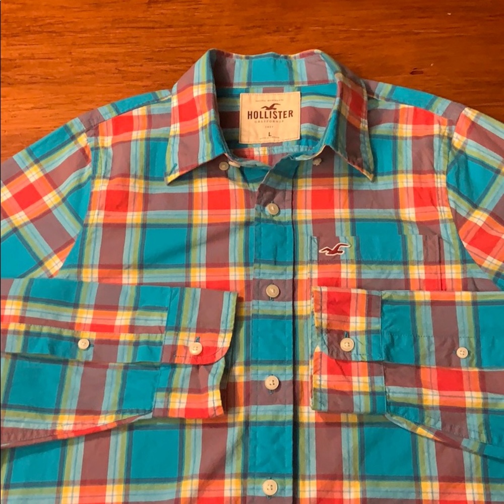 HOLLISTER LS Button Down Shirt (M-31)